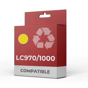 Brother LC970/LC1000 Amarillo Reciclado