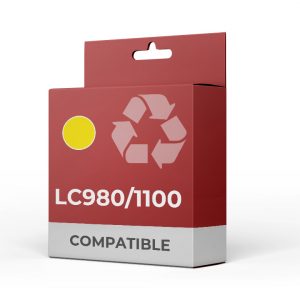 Brother LC980/LC1100 Amarillo Reciclado