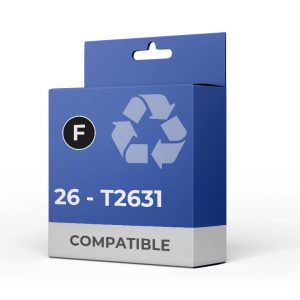 Epson 26 XL T2631 Negro Foto Reciclado